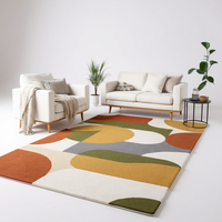 Tapis tufté à la main pour tapis de salon tapis traditionnel Design moderne coupe Pile zone abstraite personnalisation couleur et taille