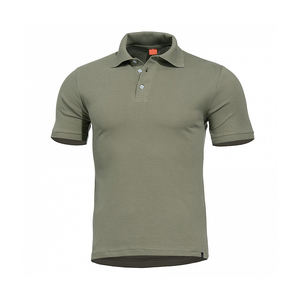 <b>Stripe</b> Collar 65% Cotton 35% Polyester Pique <b>Polo</b> <b>Shirt</b> Poly/Cotton Blend <b>Polo</b> T <b>Shirts</b> - Product Image 2