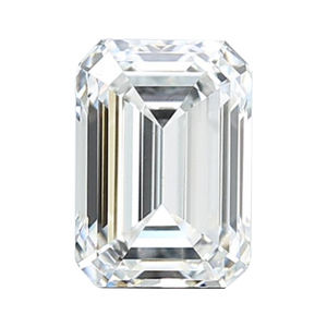 AJRETAIL - Diamant de laboratoire taille émeraude 2,29 carats E VS1, diamant CVD non monté, certifié IGI Inde, modèle AJEMLD_10 pour la fabrication de bijoux - Product Image 1