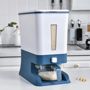 Vendita calda multifunzione materiale PP riso e grano Dispenser scatola di stoccaggio contenitore organizzatore - Product Image 3
