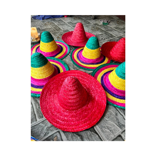 Best Price MEXICAN COWBOY STRAW <b>HATS</b>/ <b>HATS</b> for <b>MEN</b>/WOMEN/WIRE BRIM <b>HAT</b> -cheapest Price - Product Image 1