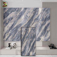 Panneau mural en PVC imperméable effet marbre 4x8, prix d'usine, vente en gros, pour la décoration intérieure