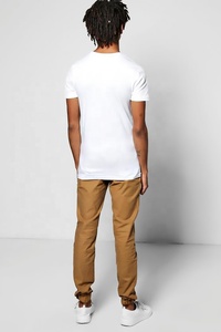 Fabricación de Pakistán, pantalones de entrenamiento informales para hombre, pantalón ligero de lona de poliéster, patrón medio recto, precio al por mayor - Product Image 3