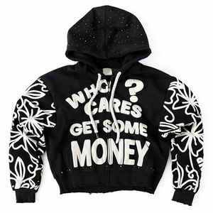 420 GSM de haute qualité, poids lourd pour sweat-shirt avec strass, pull oversize pour homme, streetwear d'hiver, OEM, étiquette privée - Product Image 1