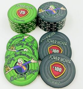 Customisable 10g 40mm Weight Professional Ceramic Poker <b>Chips</b> with Unique Logo <b>Tray</b> Unique Design - Product Image 2