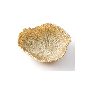 Tazón de Metal Decorativo de Diseño Moderno y Lujoso, de Alta Calidad, Personalizable, Ecológico, Accesorios de Cocina Desechables, Polaco - Product Image 1