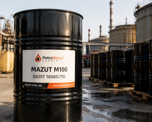 น้ำมันเชื้อเพลิงหนัก Mazut M100 น้ำมันเชื้อเพลิงอุตสาหกรรม GOST 10585 บรรจุ 75 บาร์เรล สำหรับใช้ในงานพลังงานและอุตสาหกรรม - Product Image 2