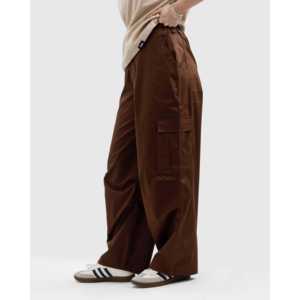 กางเกงคาร์โก้ทรงหลวมผ้าฝ้าย 100% ไซส์ XL สำหรับผู้ชาย ปักลายสไตล์สตรีท ทรงตรง ซิปผ้าแคนวาสสีสะท้อนแสง - Product Image 4