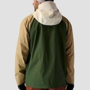 Chaqueta cortavientos impermeable para hombre de alta calidad en línea superventas con capucha diseño de cuello alto bajo MOQ chaquetas de tela para hombre - Product Image 2