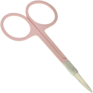 Juego de 2 piezas de maquillaje rosa y tijeras, cutículas de cejas y herramientas de depilación facial, tijeras de manicura - Product Image 4