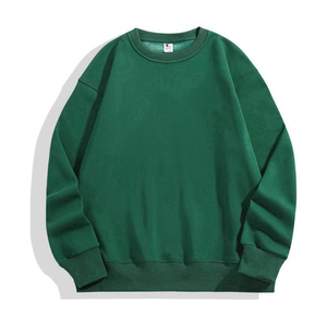 Sudadera de Algodón Grueso de 500 g/m² para Hombre, Cuello Redondo, Oversize, con Bordado, Ecológica, Hombros Caídos, Venta al por Mayor, OEM - Product Image 5