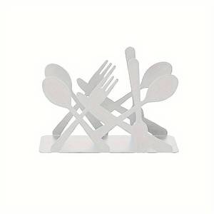 Porte-serviettes pour Table noir ferme cuisine Cocktail à manger porte-serviettes en papier en acier inoxydable porte-distributeur de serviettes - Product Image 4