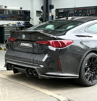 Nouveautés : Diffuseur arrière en fibre de carbone style FD, séparateur de pare-chocs, kits carrosserie pour BMW G80 G81 M3 G82 G83 M4