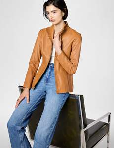 Chaqueta de Cuero Acolchada de Invierno, Tela de Lona, Resistente al Viento, Ecológica, Uso Casual, Calidad Premium, Estilo Urbano - Product Image 6