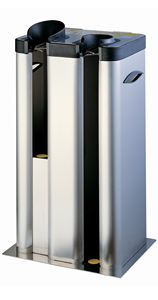 [OP2-H] Soporte para Paraguas con Ruedas, Cromado Pulido, para Paraguas Mojados, Protección de Instalaciones, Diseño de Borde Curvo - Product Image 2