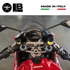 Ducati 1299 moto 1199 s Panigale 2012-2017 piastra sterzo compatibile 3D adesivo - Product Image 2