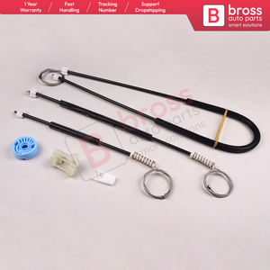 Ensemble de réparation de lève-vitre électrique BWR680 avant droit pour 307 3B 2003-2009 2 portes Convertible 9222V9 Bross Auto Parts - Product Image 5