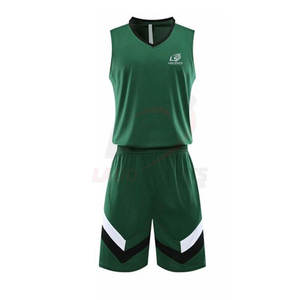 เซ็ตเสื้อบาสเก็ตบอลไซส์ XS แบบกำหนดเองชุดกีฬาระบายอากาศได้ดีพร้อมเทคนิคการพิมพ์ซับลิเมชั่นต่ำรวมถึงกางเกงขาสั้น - Product Image 1