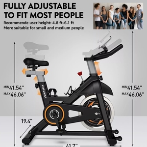 (Hy) บ้าน-จักรยานออกกำลังกายออกกำลังกาย - Product Image 2