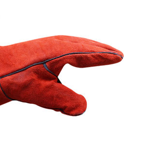 ถุงมือเชื่อมหนังวัวยาวทนทานต่อความร้อน - Product Image 5