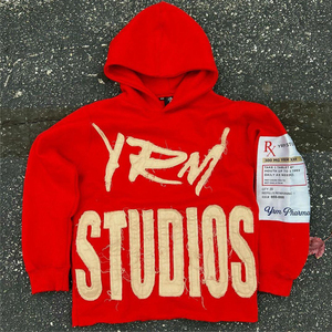 Sweat-shirts pour hommes en tissu doux 100% coton personnalisés, marque privée, écologiques, 420g, lourds, pour l'hiver, pull à capuche uni teint - Product Image 4