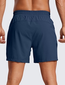 กางเกงขาสั้นออกกำลังกายสำหรับผู้ชายกางเกงขาสั้นเล่นกีฬาแบบ2 in 1ระบายอากาศได้ดีออกแบบโลโก้ได้ตามต้องการ - Product Image 2