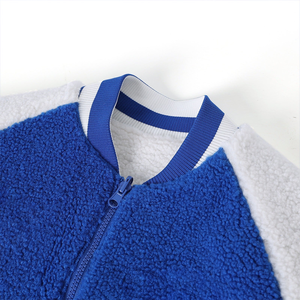 Veste bomber Zeta Sherpa Premium, broderie personnalisée, imperméable, réversible, doublure en satin Sherpa confortable, style universitaire printemps - Product Image 3