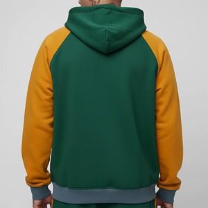 Sudadera de Invierno Personalizada de Alta Calidad, Lavada al Ácido, Vintage, Desteñida, 100% Algodón, 280 g/m², con Capucha, Cremallera, Forro Polar, Manga Abullonada - Product Image 3