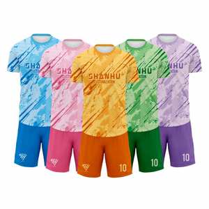 Camiseta de fútbol con sublimación, uniformes de fútbol de Dubái, ropa de fútbol, camiseta de rugby de malla de secado rápido personalizada - Product Image 1