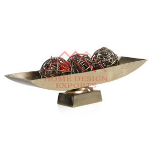 Centros de Mesa para Bodas, Escultura de Barco de Vela, Florero, Jarrón para Decoración del Hogar, Nuevo, Moderno, Plateado, Frutero - Product Image 4