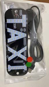 Taxi Double Color Car Windscreen Cab Indicator <b>Lamp</b> Sign Bulb Windshield Taxi Guiding Lights Panel With On/off <b>Switch</b> LED Light - Product Image 6