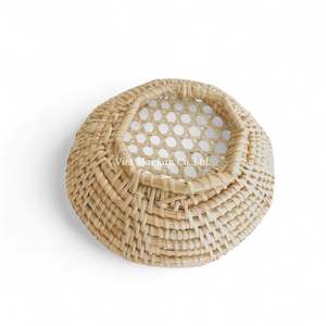 Natural Rattan Coaster Handmade In Vietnam For Cup Mug And Glass <b>Table</b> <b>Protection</b> - Product Image 3