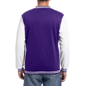 Varsity Jackets Venta al por mayor Hombres Varsity Jacket Transpirable Plus Size Varsity Jacket - Product Image 5