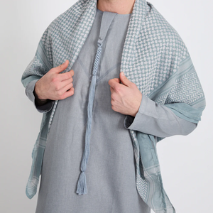 Premium Emirati Thobe Kandura ropa árabe tradicional de talla grande para hombre suave transpirable algodón moderno atuendo Islámico - Product Image 2