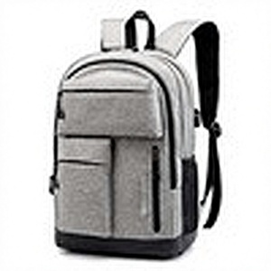 Fashion Casual Nylon Backpack 20-39L Zipper Closure Unisex Daily Use Softback Design USB Travel - Product Image 1