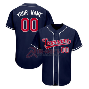 Camiseta de béisbol personalizada, uniforme de equipo personalizado con nombres, números, tela transpirable, impresión por sublimación, talla grande disponible - Product Image 5