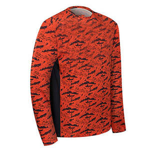 เสื้อเจอร์ซีย์ตกปลาระบายอากาศได้ดีคุณภาพสูงบริการ OEM ผ้าแคนวาสสีในราคาที่ดีสำหรับการใช้งานในฤดูหนาว - Product Image 5