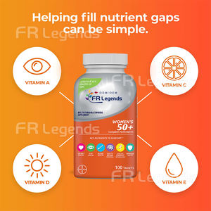 OEM Natuurlijke Vitamine Tabletten Supplementen Oogzichtverzorging Hersenen Gezondheid Ondersteuning Multivitamine Tabletten voor Vrouwen - Product Image 6