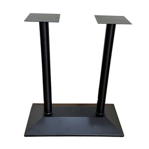 Industrial Design Style <b>Bar</b> <b>Table</b> with Double Iron Legs CHBCF025 - Product Image 1