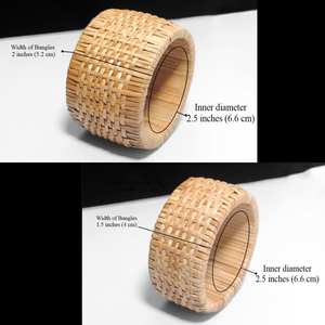 Brazalete de Latón Moderno, Tamaño Personalizado, 3 Tamaños o Juego Disponible, Joyería Orgánica Natural, Renovable y Ecológica - Product Image 3