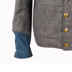 Chaqueta de Depósito de Reproducciones de la Guerra Civil Confederada, Abrigo de Lana de los Estados del Sur - Product Image 4