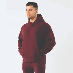 Excellent tissu dernière conception sweats à capuche personnalisés pour hommes impression numérique personnalisée couleurs unies en coton polaire pour hommes sweats à capuche - Product Image 1
