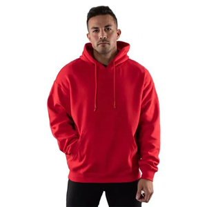 Sweat à capuche épais en molleton, coupe oversize, style streetwear, personnalisable avec logo, unisexe, taille US, pour homme - Product Image 1