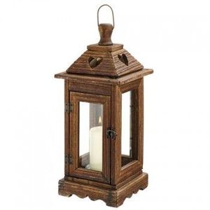 Cage Shape Lantern Hanging Decoration Small <b>Candle</b> Jar <b>Holder</b> Lantern Cheap Price Eco Friendly Durable <b>Garden</b> Lantern Wooden - Product Image 6