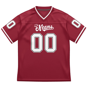 Camiseta Deportiva de Rugby Retro Personalizada con Estampado por Transferencia Térmica, Manga Corta, Tallas Grandes - Product Image 2