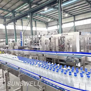 Turnkey project water filling machine whole line customized drinking water manufacture plant