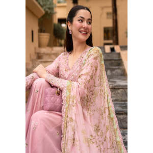 AYA Salwar Kameez y Traje de Algodón Bordado de Lujo - Estilo Pako 2026 - Product Image 6