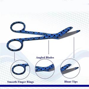 Tijeras para vendajes médicos de acero inoxidable asequibles, tijeras para vendajes de corte preciso, herramienta de primeros auxilios duradera para enfermeras de hospital - Product Image 2