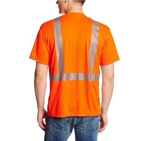 Camisas reflectantes Reflector Trabajo Reflectante Seguridad Hi Vis Trabajo Camiseta Polos para hombre Hi Vis Alta visibilidad Manga corta - Product Image 6