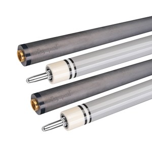 CUEELF Nouvelle arrivée Queue de billard grise en fibre de carbone 58 pouces avec joint à broche Uniloc et embout de 12,5 mm - Product Image 2